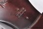 GUCCI Men's Brown Calfskin Lace-up Shoes with Brogue Details