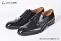 GUCCI Men's Black Calfskin Lace-up Shoes 