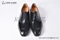 GUCCI Men's Black Calfskin Lace-up Shoes 