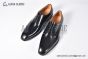 GUCCI Men's Black Calfskin Lace-up Shoes 