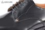 GUCCI Men's Black Calfskin Lace-up Shoes 