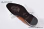 GUCCI Men's Brown Calfskin Lace-up Shoes with Interlocking G 