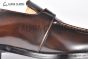 GUCCI Man's Dark Brown Calfskin Buckle Loafers  