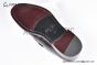 Prada Red Brushed Calfskin Loafers with the Logo-engraved Enameled Metal Bit Ornament