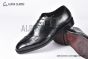 Berluti Alessandro Démesure Black Calfskin/Crocodile Oxford