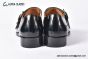 GUCCI Men's Black Calfskin Monk Starp Shoes