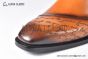 Berluti Cursive Galet Scritto Brown Calfskin Loafer