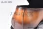 Berluti Cursive Galet Scritto Brown Calfskin Loafer