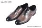 Berluti Alessandro Galet Scritto Beige Calfskin Oxford