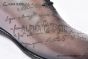 Berluti Alessandro Galet Scritto Beige Calfskin Oxford