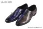 Berluti Alessandro Demesure Blue/Brown Calfskin Oxford