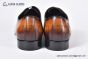 Berluti Alessandro Galet Scritto Brown Calfskin Oxford