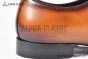 Berluti Alessandro Galet Scritto Brown Calfskin Oxford