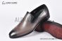Berluti Cursive Galet Scritto Beige Calfskin Loafer