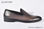 Berluti Cursive Galet Scritto Beige Calfskin Loafer