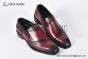 Berluti Cursive Galet Scritto Red Calfskin Loafer