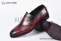 Berluti Cursive Galet Scritto Red Calfskin Loafer
