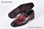 Berluti Cursive Galet Scritto Red Calfskin Loafer
