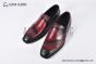 Berluti Cursive Galet Scritto Red Calfskin Loafer