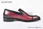 Berluti Cursive Galet Scritto Red Calfskin Loafer