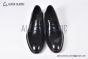 Prada Classic Brushed Black Calfskin Loafers