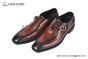 Berluti Dark Brown Calfskin Monk Shoe