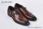 Berluti Dark Brown Calfskin Monk Shoe