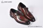 Berluti Dark Brown Calfskin Monk Shoe