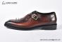 Berluti Dark Brown Calfskin Monk Shoe