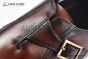 Berluti Dark Brown Calfskin Monk Shoe