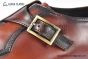 Berluti Dark Brown Calfskin Monk Shoe