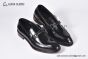Prada Saffiano Black Calfskin Loafers