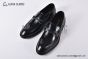 Prada Saffiano Black Calfskin Loafers