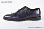 Berluti Alessandro Démesure Blue Calfskin/Crocodile Oxford