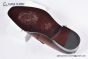GUCCI Men's Brown Calfskin Loafers with YG Interlocking G
