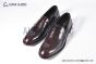 Prada Classic Brushed Red Calfskin Loafers