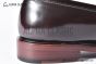 Prada Classic Brushed Red Calfskin Loafers