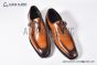 Berluti Brown Calfskin  Monk Shoe
