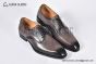 GUCCI Man's Beige Calfskin Lace-up Shoes