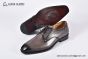 GUCCI Man's Beige Calfskin Lace-up Shoes