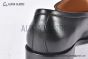 GUCCI Men's Black Calfskin Loafers with Interlocking G
