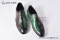 Berluti Alessandro Démesure Beige/Green Calfskin/Crocodile Oxford