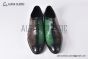 Berluti Alessandro Démesure Beige/Green Calfskin/Crocodile Oxford