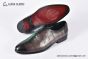 Berluti Alessandro Démesure Beige/Green Calfskin/Crocodile Oxford