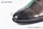 Berluti Alessandro Démesure Beige/Green Calfskin/Crocodile Oxford