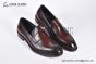 Prada Classic Brushed Dark Brown Calfskin Loafers