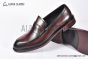 Prada Classic Brushed Dark Brown Calfskin Loafers