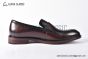 Prada Classic Brushed Dark Brown Calfskin Loafers