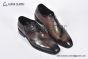 Berluti Alessandro Démesure Beige Calfskin/Crocodile Oxford