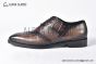 Berluti Alessandro Démesure Beige Calfskin/Crocodile Oxford